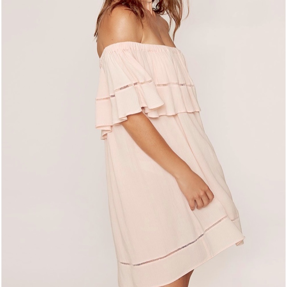 Lovely Pepa Biscayne Off the Shoulder Dress NWT S